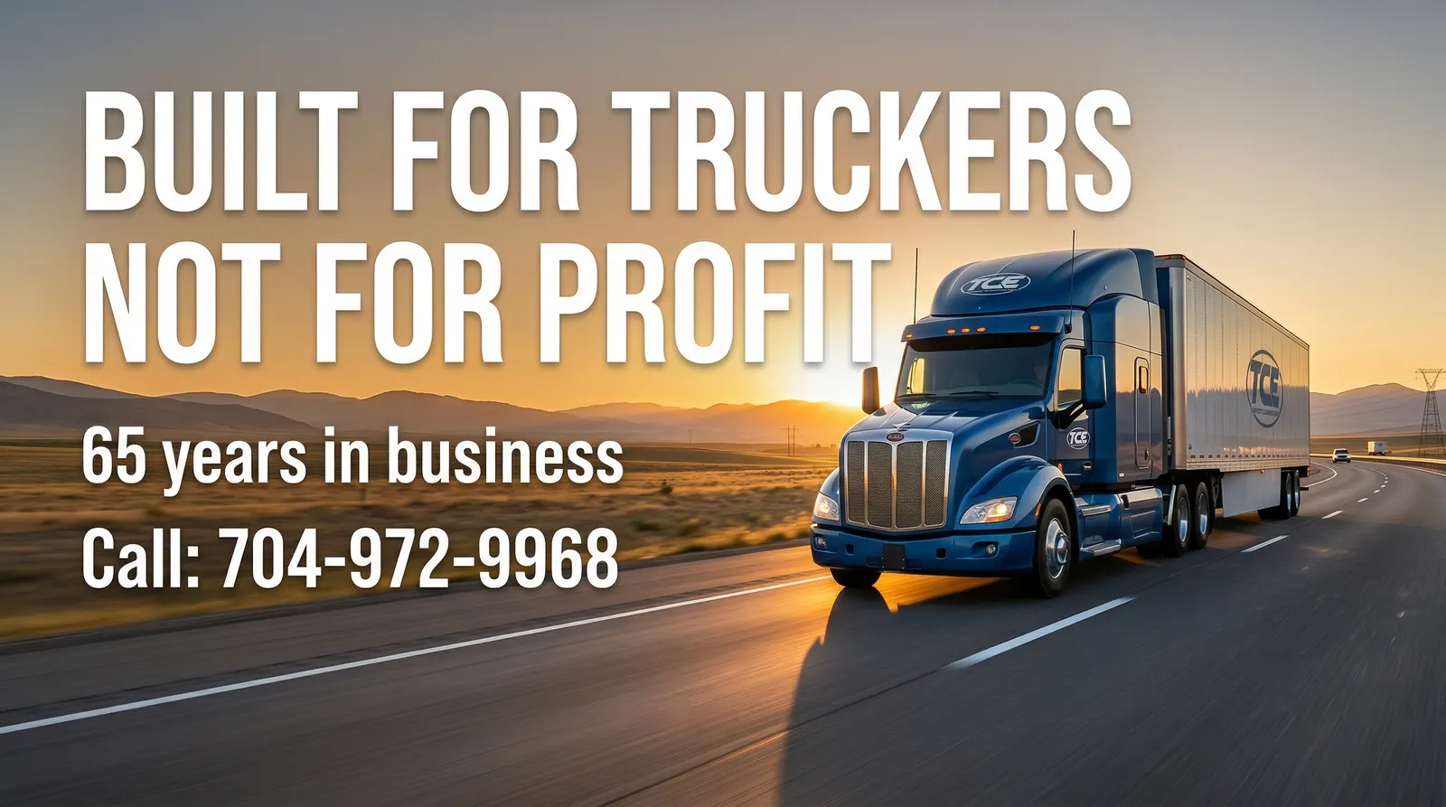 Not for Profit Freight Factoring History: 65 Years of TCE  TCE East not-for-profit freight factoring cooperative