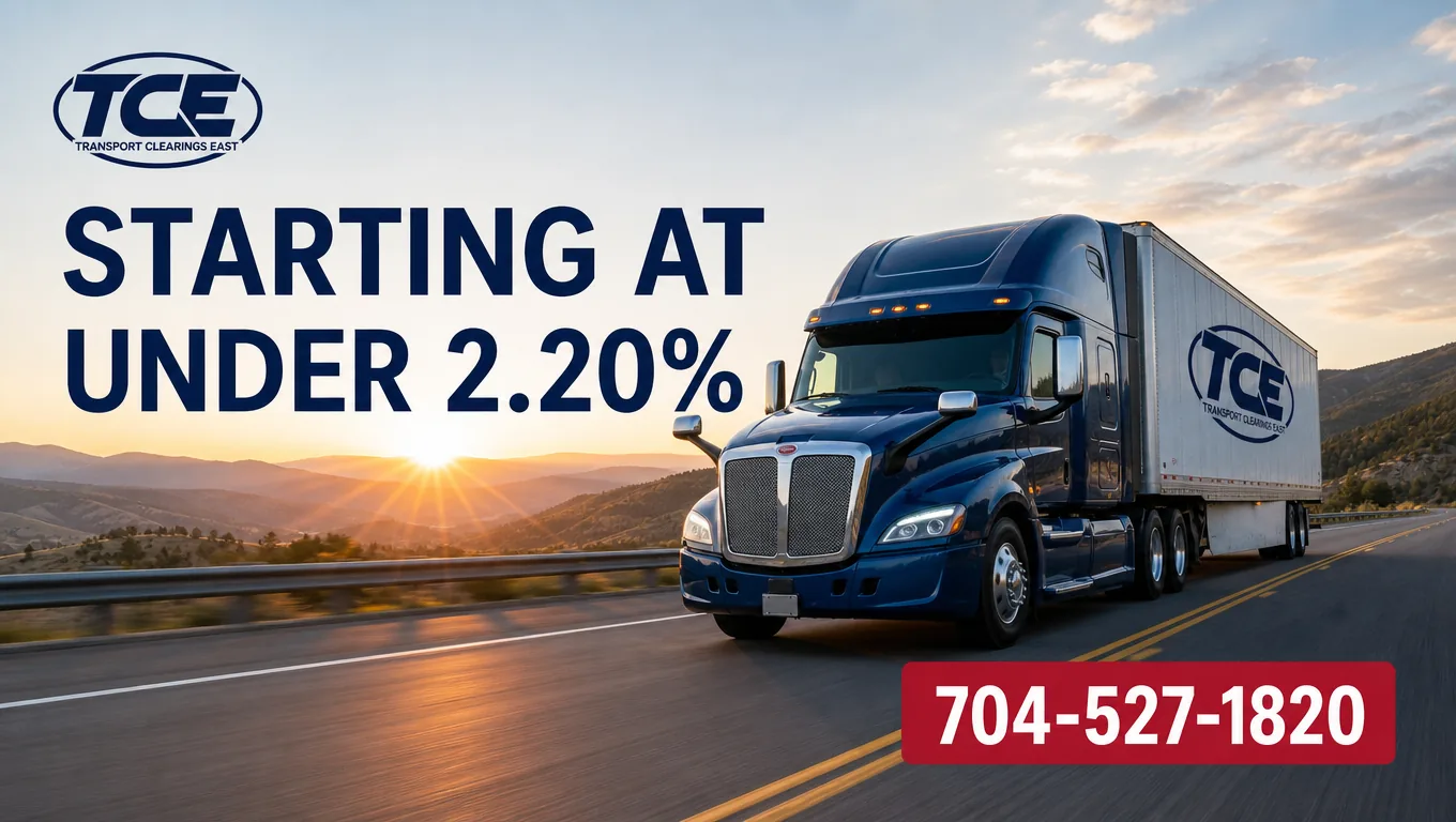 Freight factoring for USA truckers — Transport Clearings East