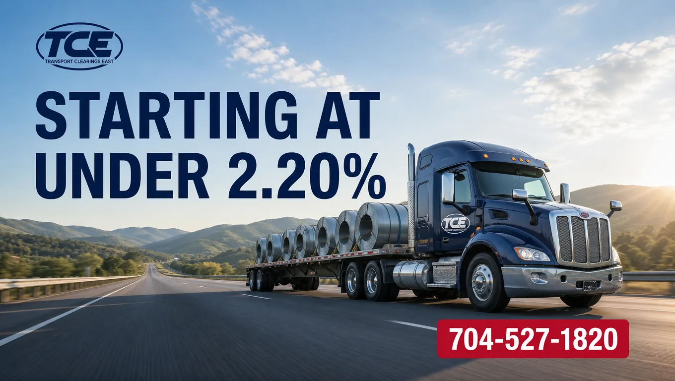 Freight factoring for Greenville, SC truckers — Transport Clearings East